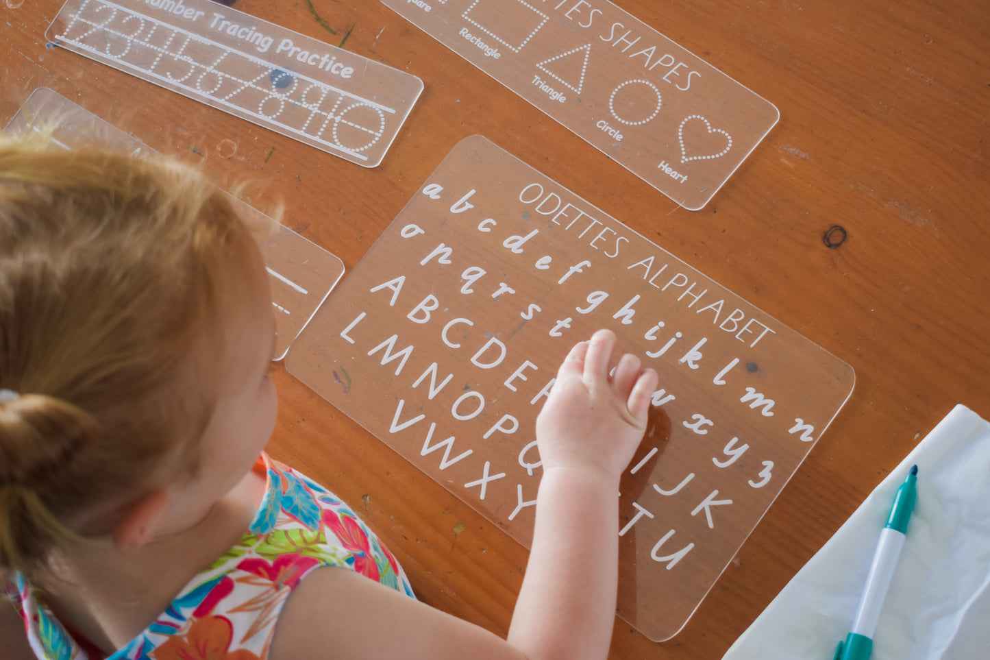 Trace & wipe boards