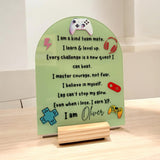 UV printed affirmation plaques