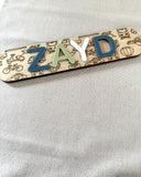Name puzzle - themed designs