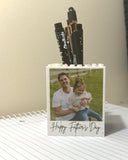 Building blocks pen holder