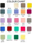 Magical unicorn name plaque set