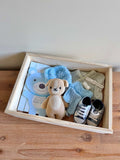 Personalised Wooden Keepsake box - Flower design