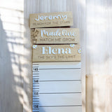 Height chart canvas style