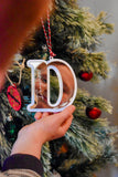 Personalised initial ornament