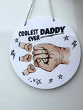 Coolest Ever - Fist Bump plaque