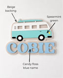 Surf Van - Name Plaque