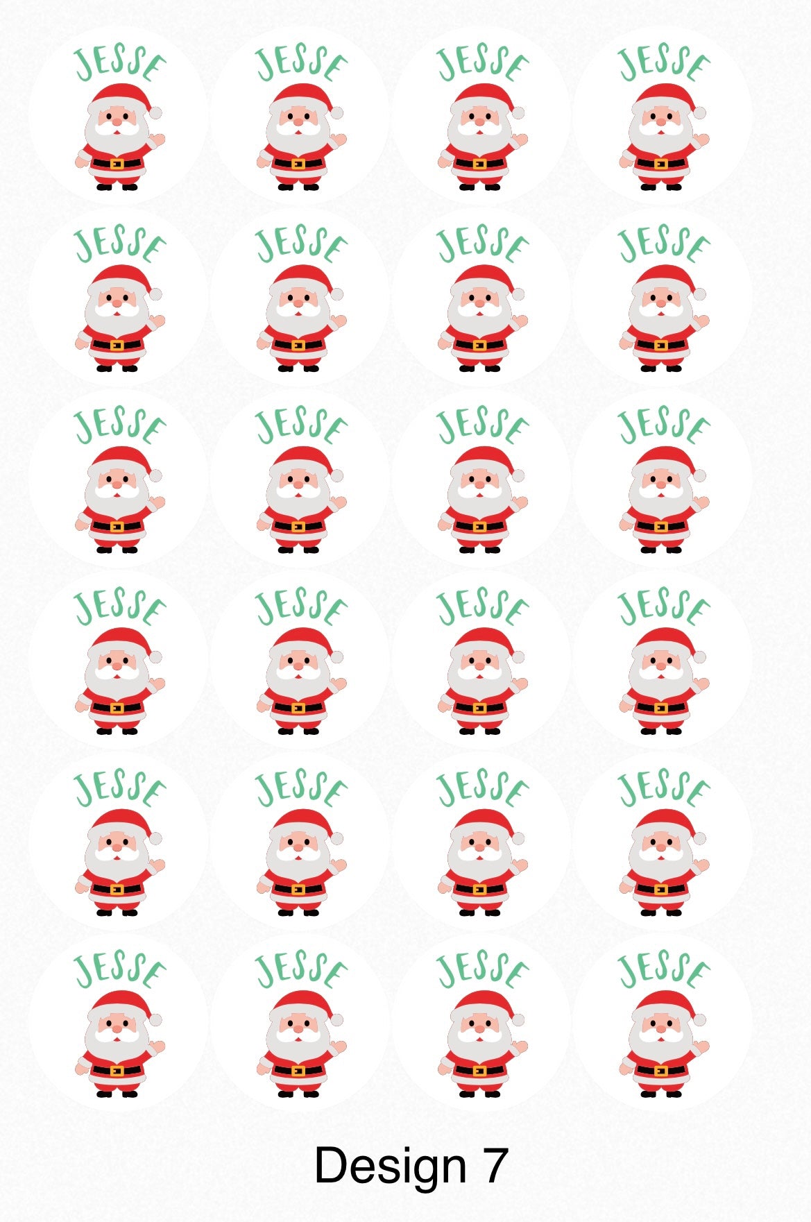 Christmas personalised labels - 4 Little Dreamers