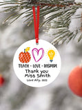 Ceramic teachers ornaments - 4 Little Dreamers