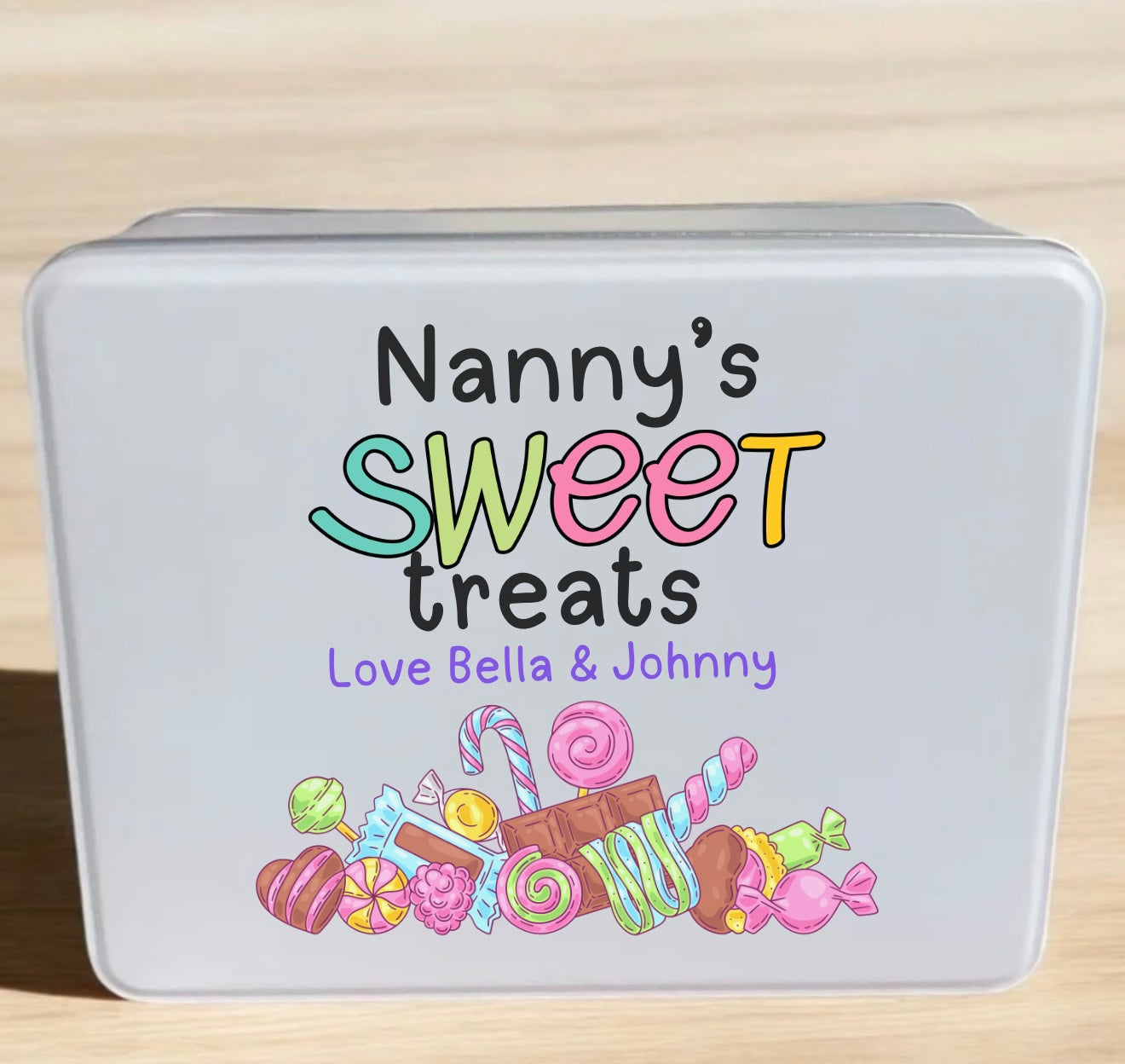 Sweet treats tin