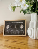 Personalised Moon Phase print