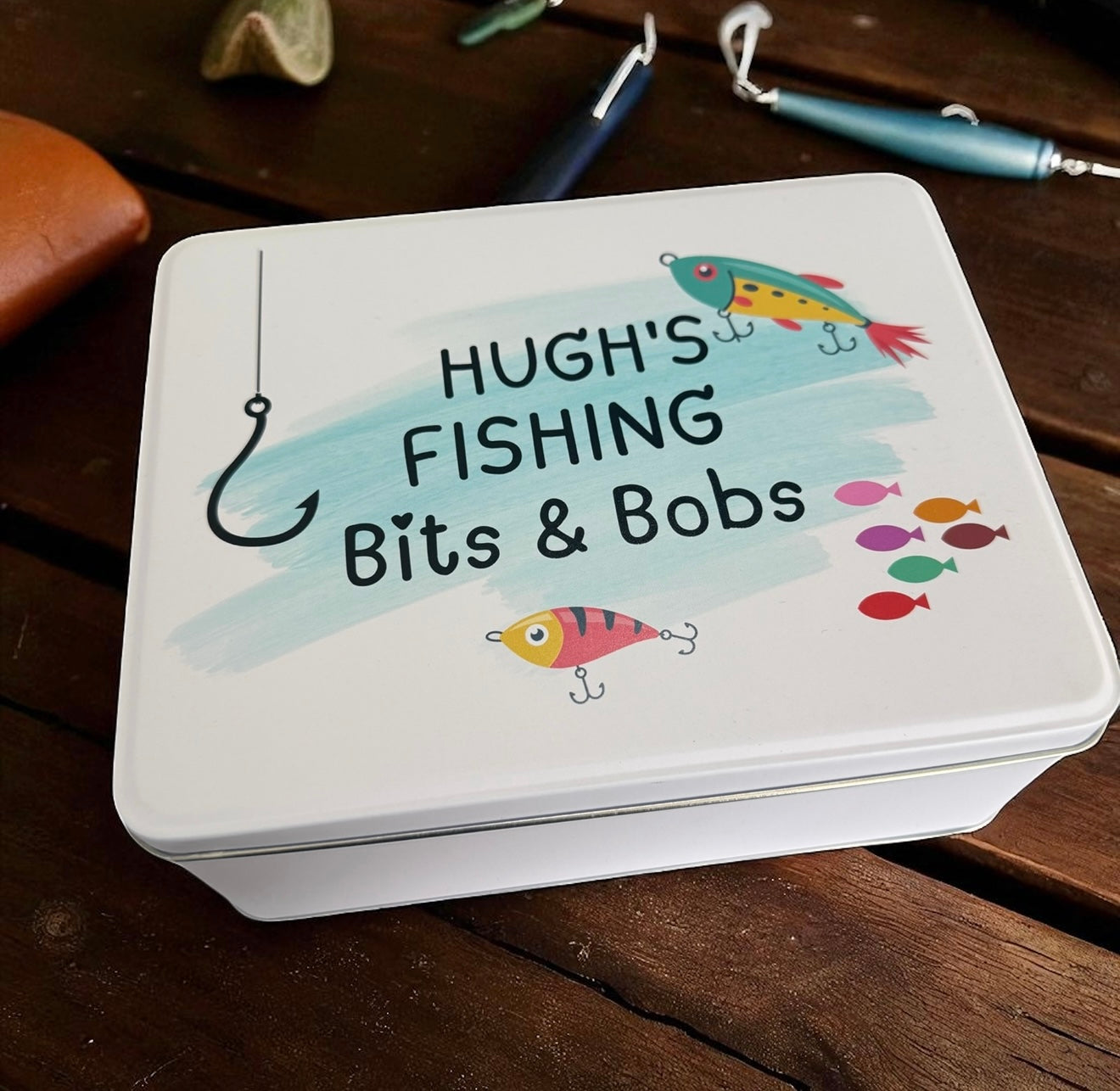 Personalised fishing box