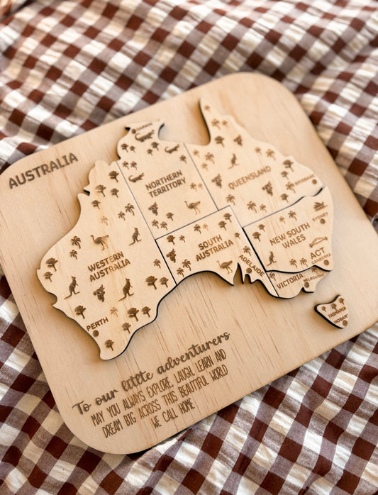 Personalised Australia puzzle