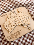 Personalised Australia puzzle