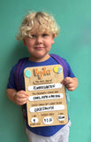 Interchangeable first day/last day board - multiple designs