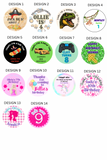 Personalised lollipops
