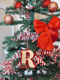 Personalised initial ornament