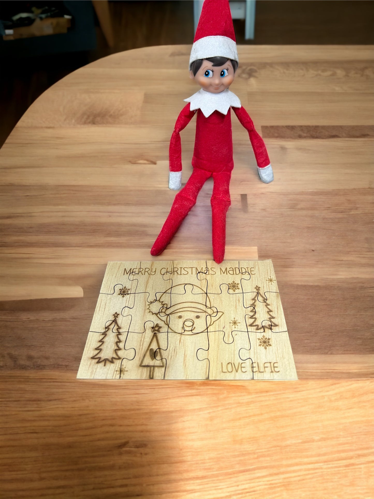 Elf prop - personalised puzzle - 4 Little Dreamers