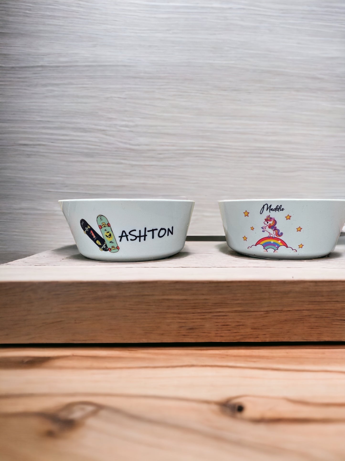 Kids personalised bowls - 4 Little Dreamers