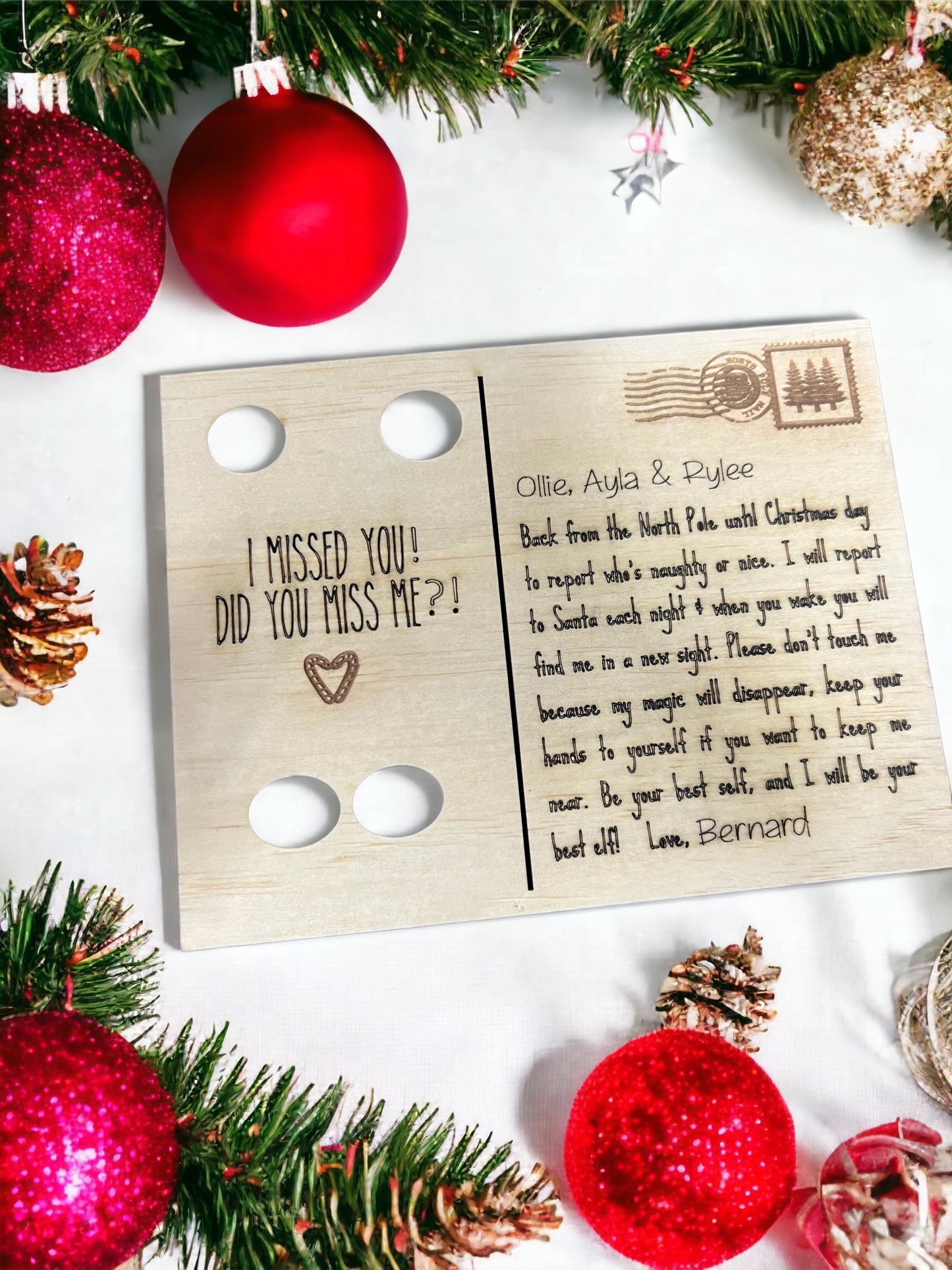 Elf prop - post card - 4 Little Dreamers