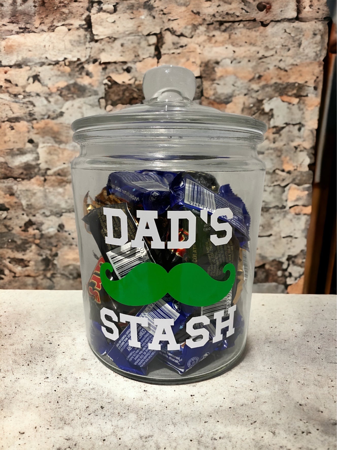 Dad’s stash jar - 4 Little Dreamers