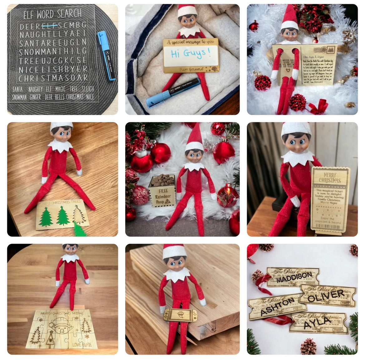 24 days elf planning & prop kit! - 4 Little Dreamers
