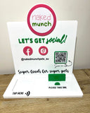 Acrylic square reader stand - 4 Little Dreamers