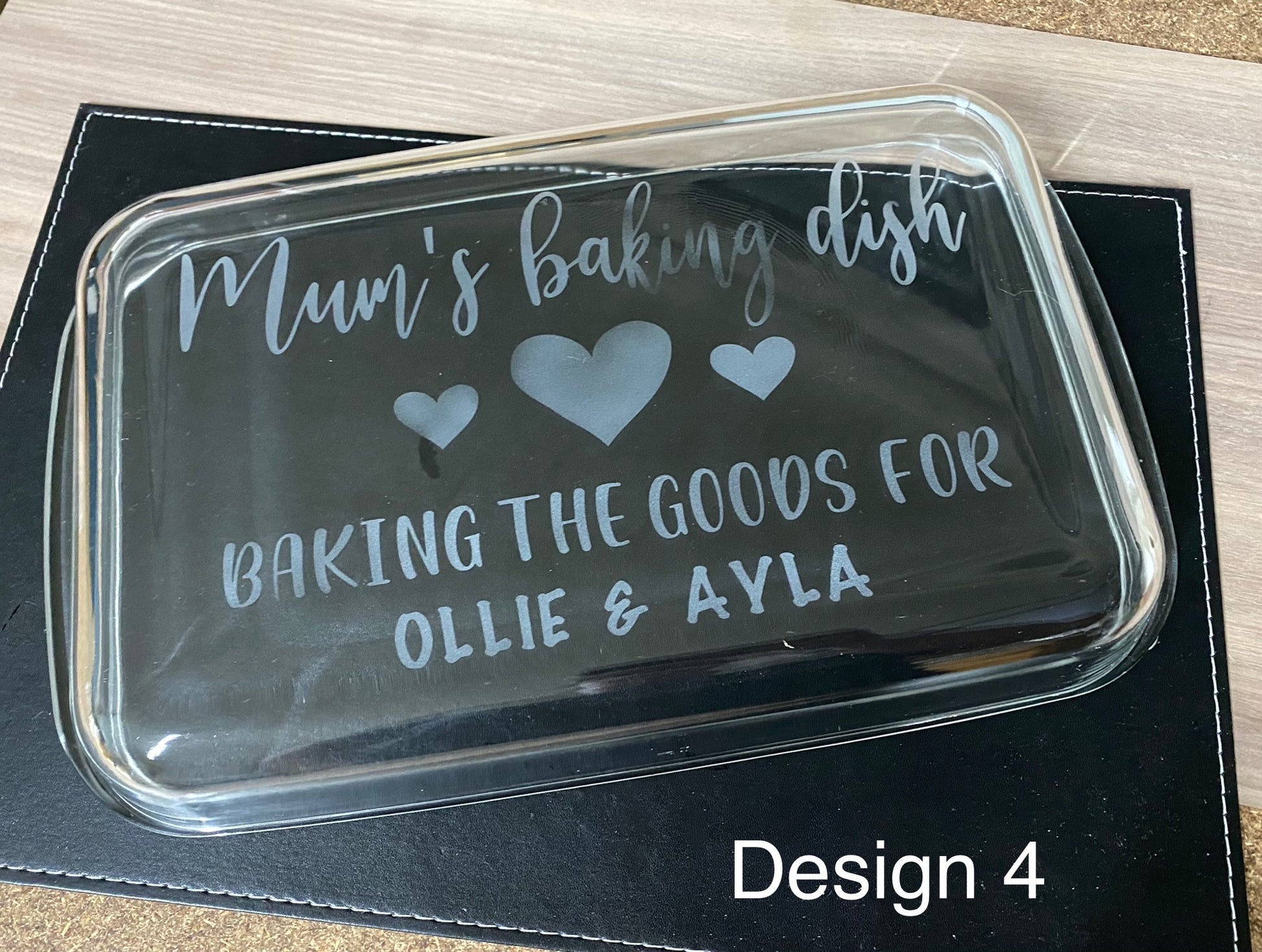 Glass baking dishes - 4 Little Dreamers