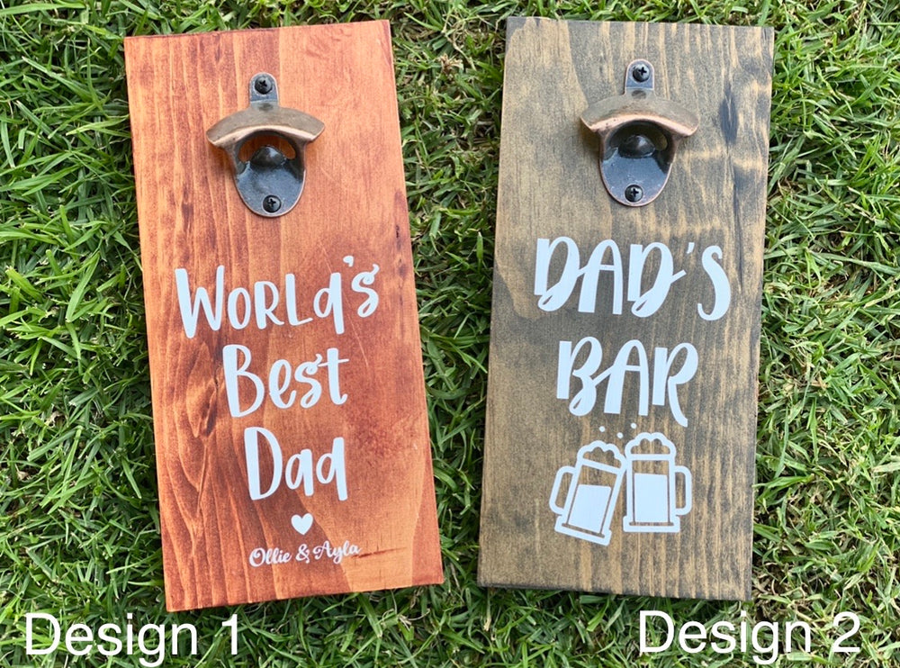Wall mounted bottle openers - 4 Little Dreamers