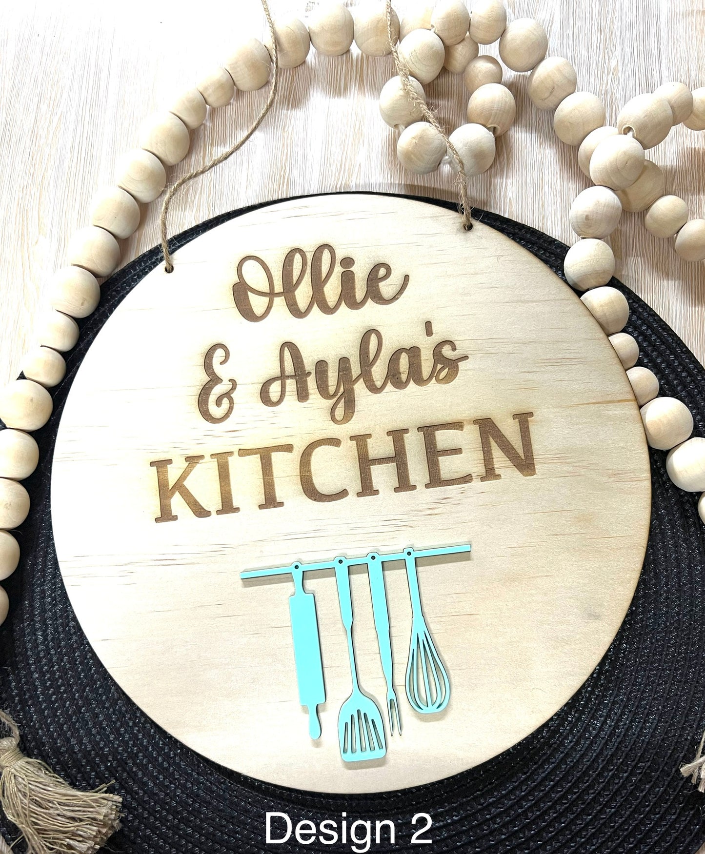 Kid’s kitchen plaques - 4 Little Dreamers