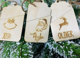Tree ornament gift card holder - 4 Little Dreamers