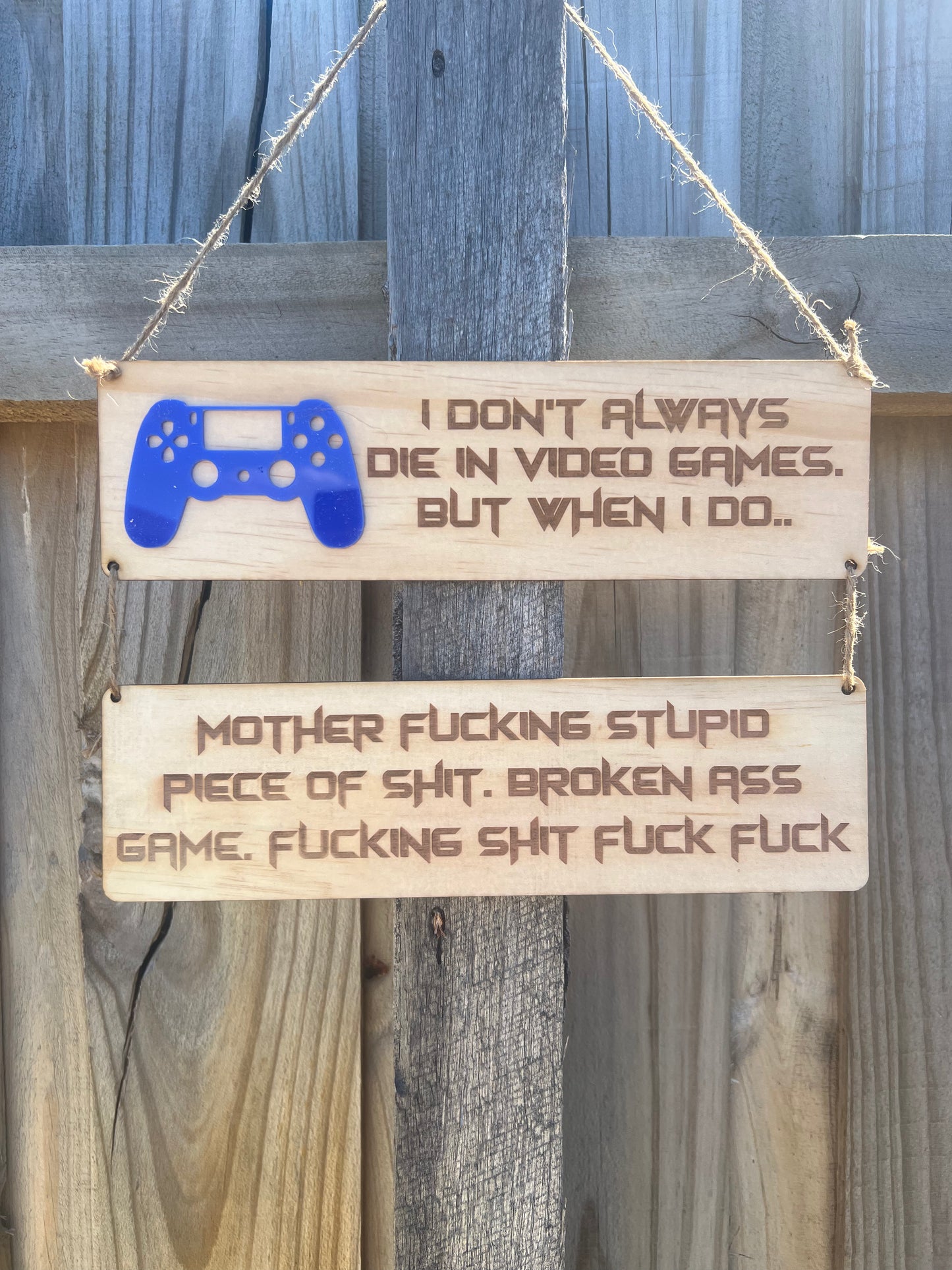 Humorous gaming sign - 4 Little Dreamers