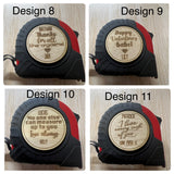 Personalised tape measures - 4 Little Dreamers
