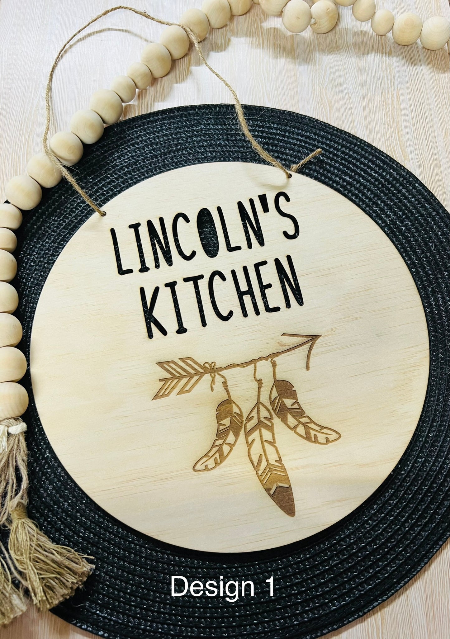Kid’s kitchen plaques - 4 Little Dreamers