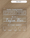 Trace & wipe boards
