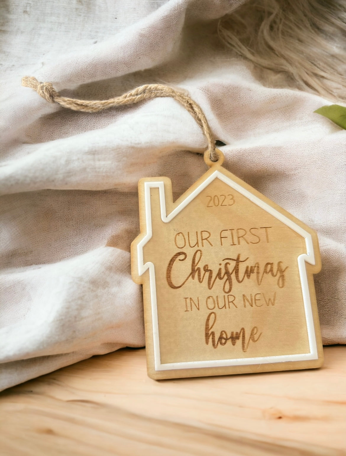 First Christmas in new home ornament - 4 Little Dreamers