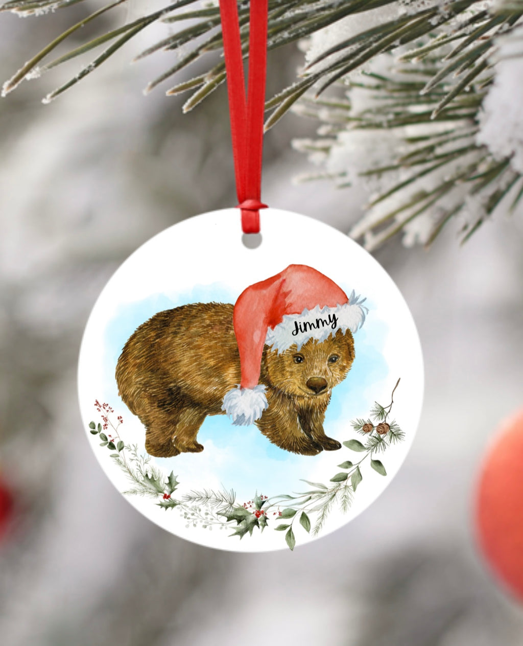 Australian themed Christmas ornaments