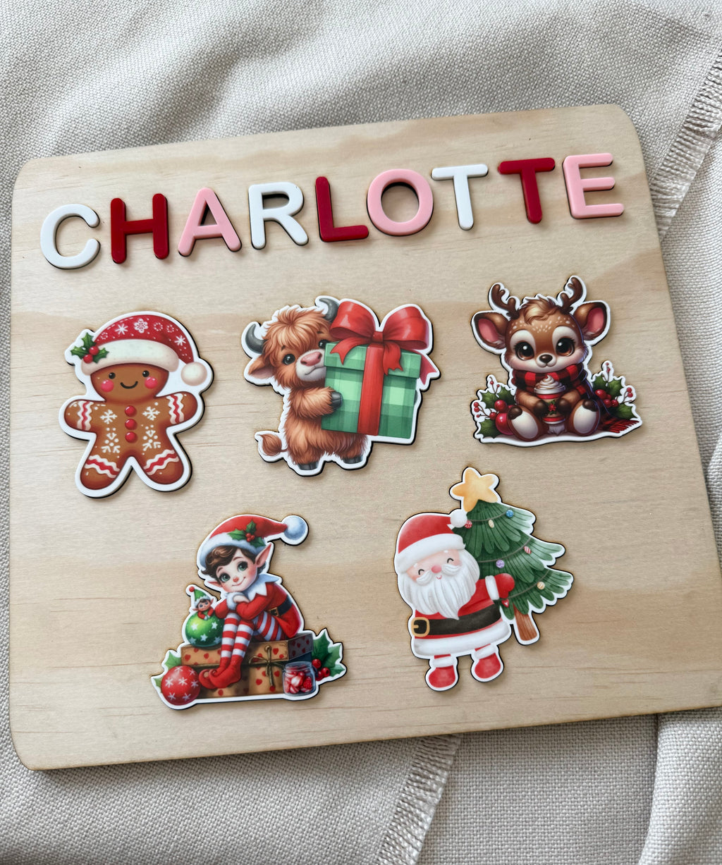 Personalised Christmas puzzle