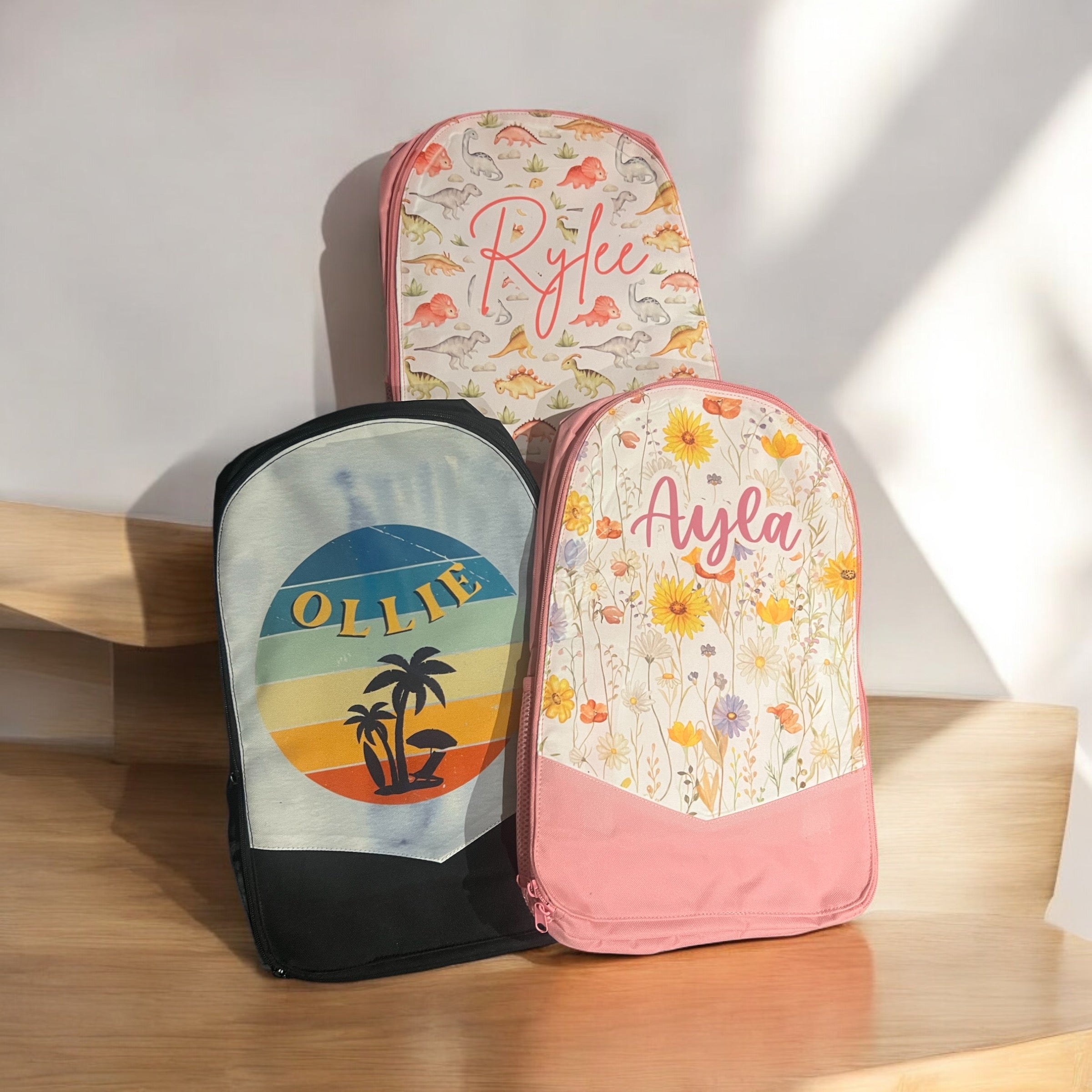 Personalised kids backpack