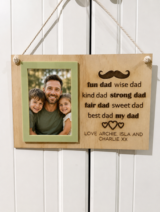 Personalised Hanging Photo Frame