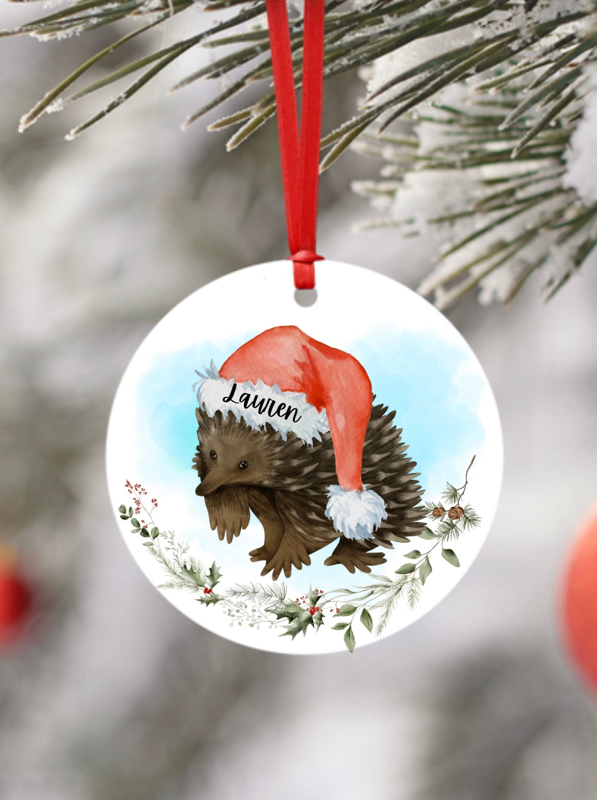 Australian themed Christmas ornaments