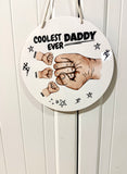 Coolest Ever - Fist Bump plaque