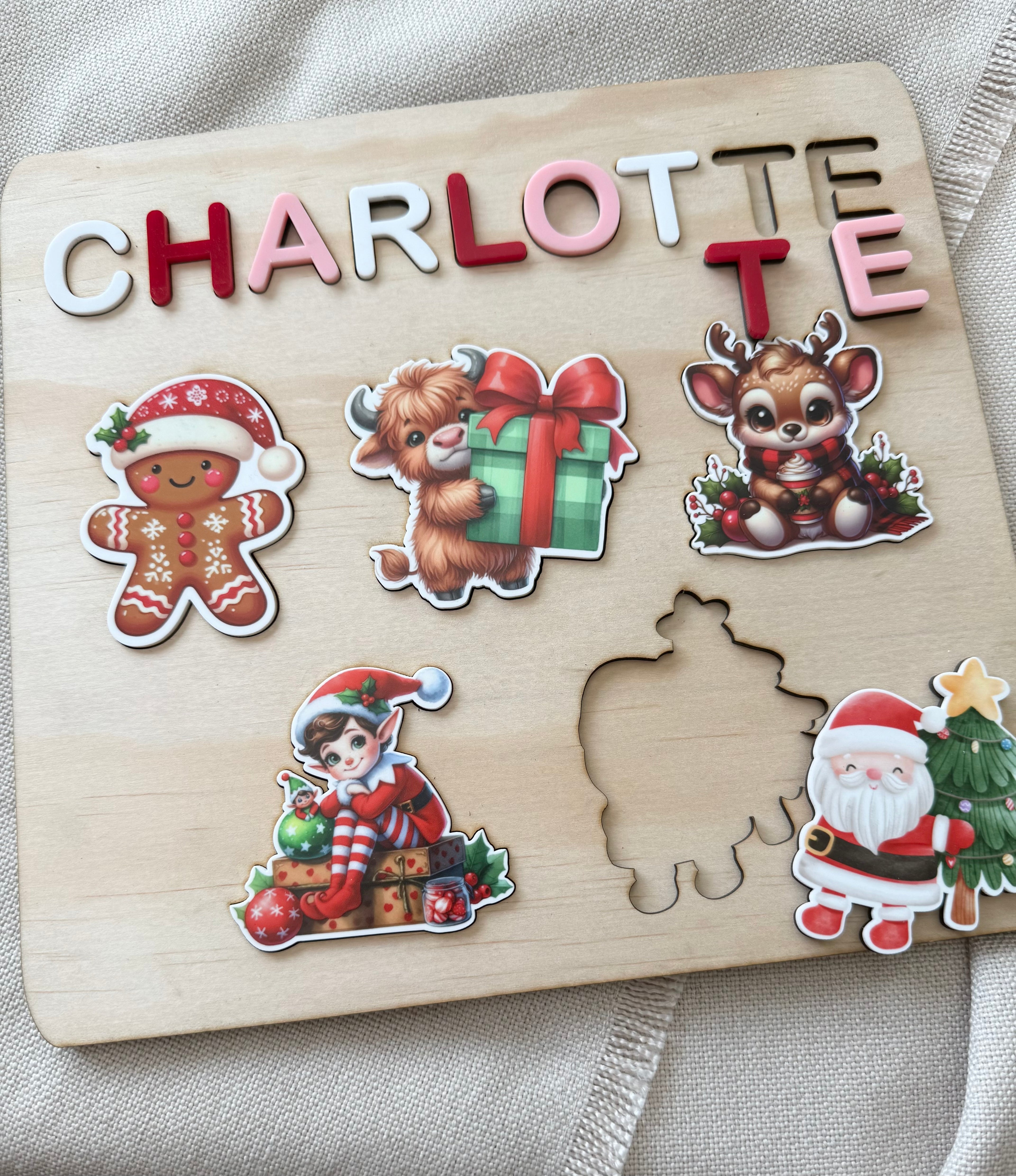 Personalised Christmas puzzle