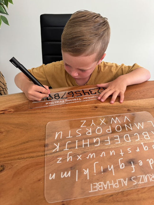 Trace & wipe boards