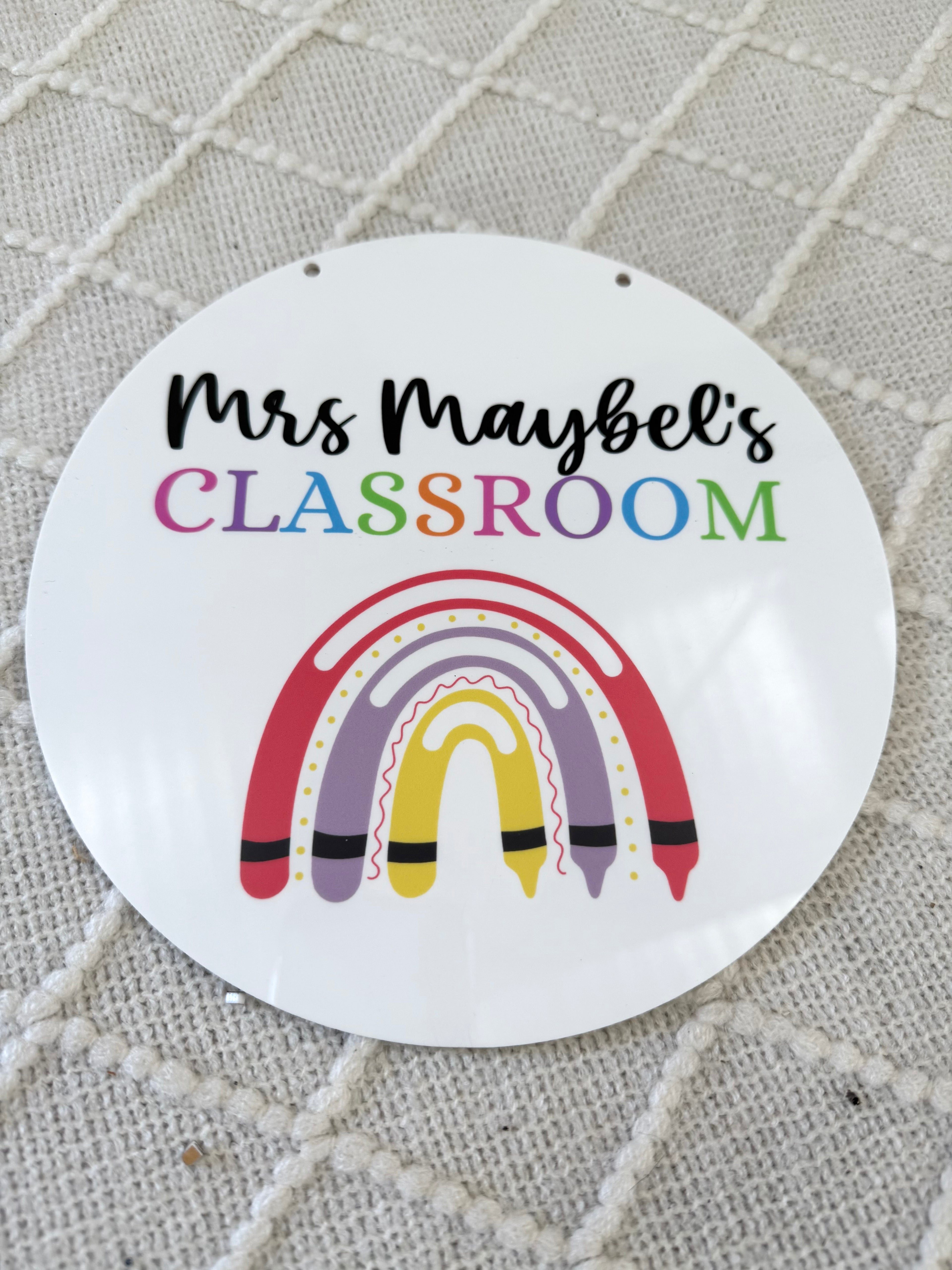 Teachers classroom sign