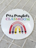 Teachers classroom sign