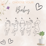 1:1 Scale Baby Birth plaque