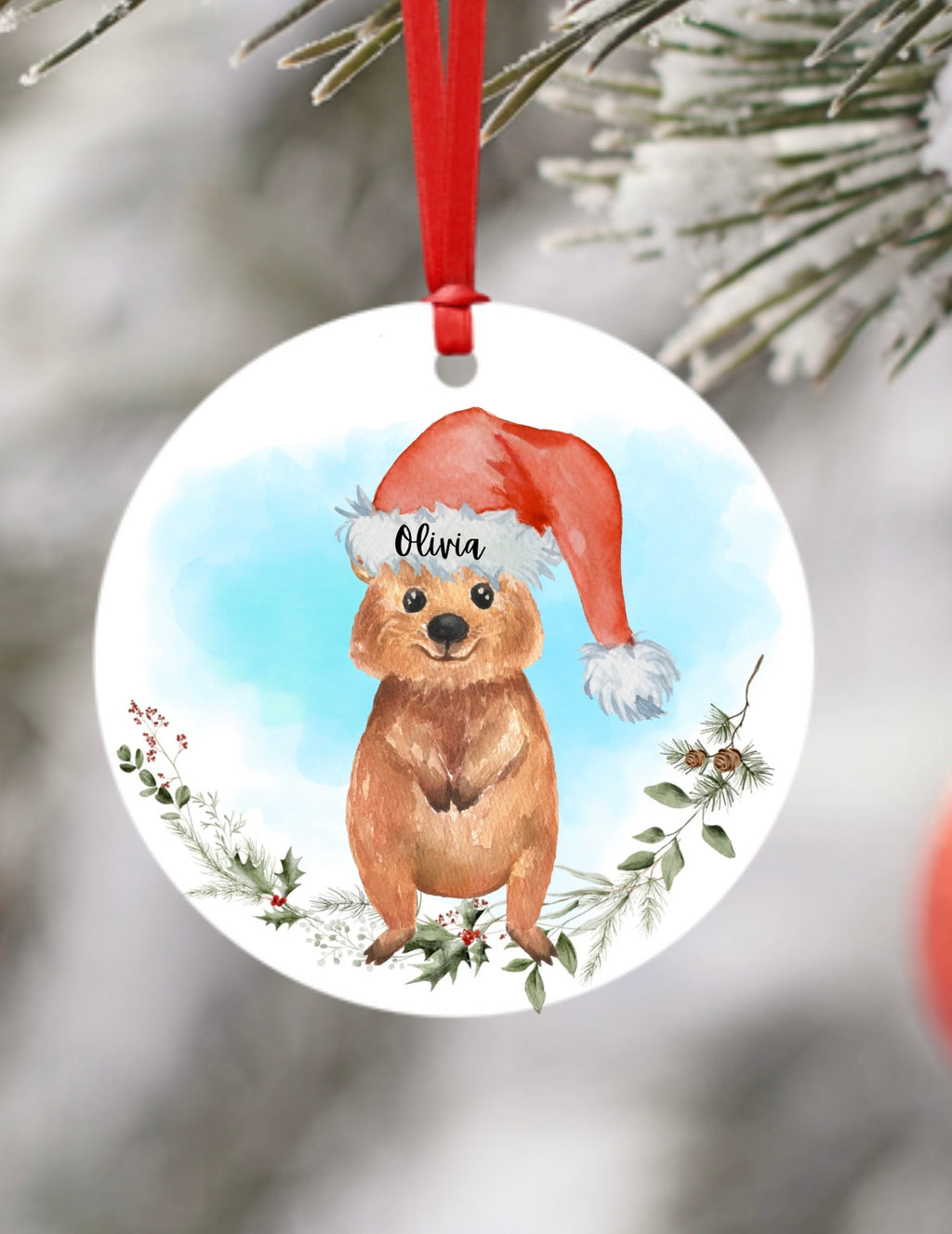 Australian themed Christmas ornaments