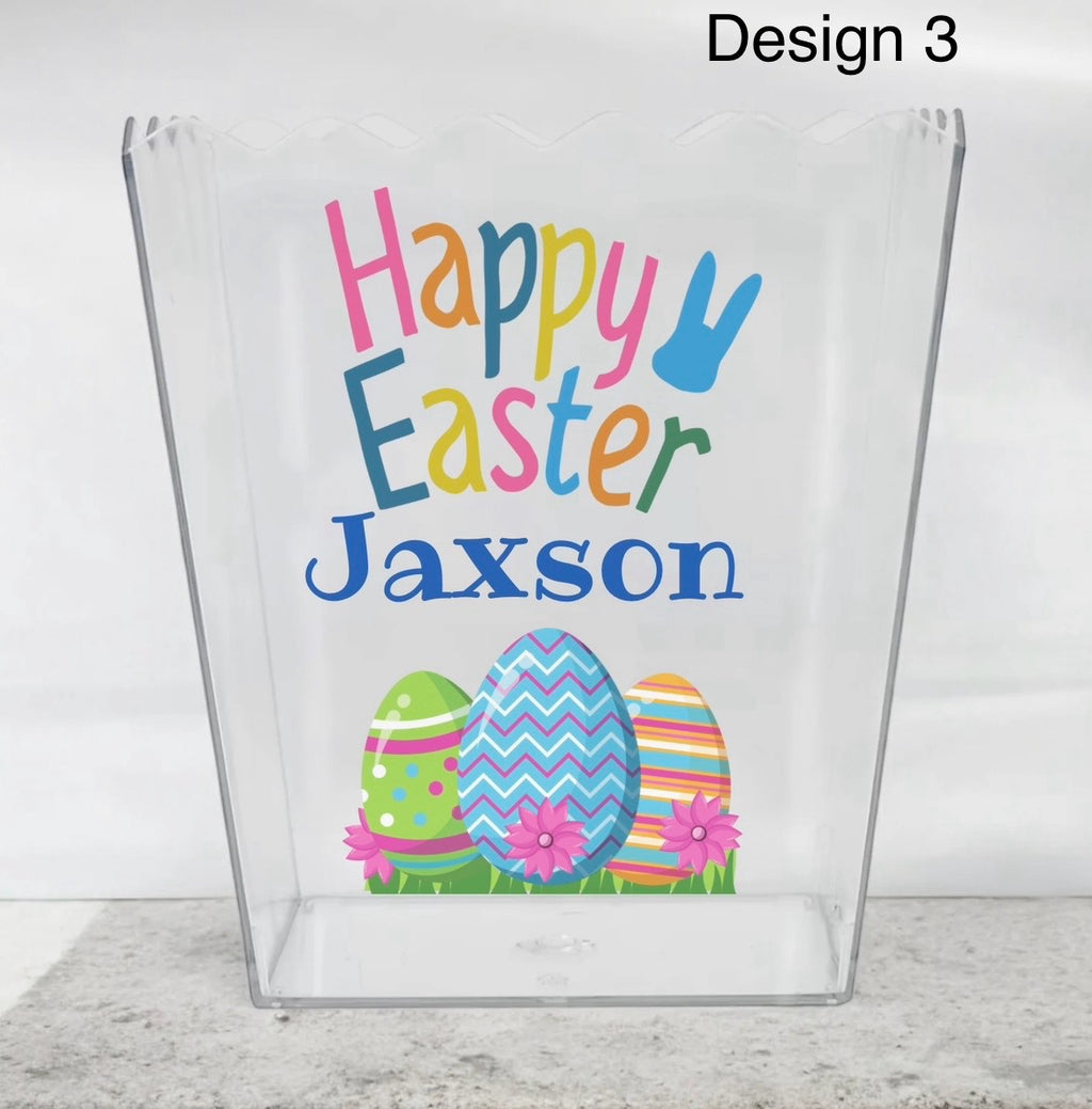 Easter treats scalloped bucket