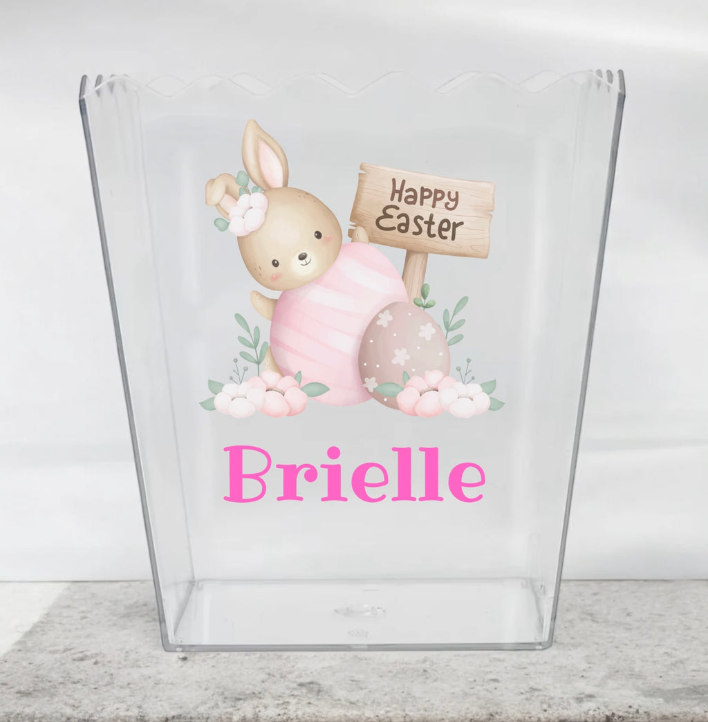 Easter treats scalloped bucket