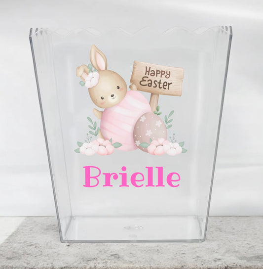 Easter treats scalloped bucket